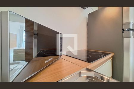 Cozinha de kitnet/studio à venda com 1 quarto, 37m² em Pompeia, São Paulo