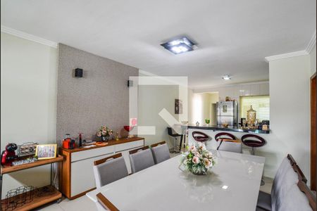 Sala de Jantar de casa à venda com 4 quartos, 300m² em Vila Bela Vista, Santo André
