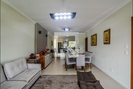 Sala de casa à venda com 4 quartos, 300m² em Vila Bela Vista, Santo André
