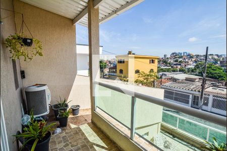 Varanda da Sala de casa à venda com 4 quartos, 300m² em Vila Bela Vista, Santo André