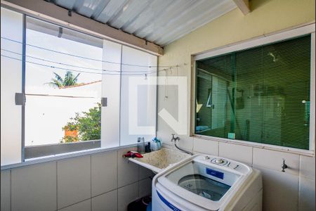 Área de Serviço de casa à venda com 4 quartos, 300m² em Vila Bela Vista, Santo André