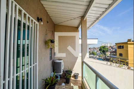 Varanda da Sala de casa à venda com 4 quartos, 300m² em Vila Bela Vista, Santo André