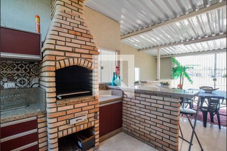 Área gourmet de casa à venda com 4 quartos, 300m² em Vila Bela Vista, Santo André