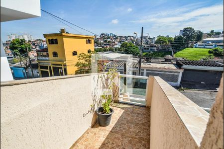 Varanda da Sala de casa à venda com 4 quartos, 300m² em Vila Bela Vista, Santo André