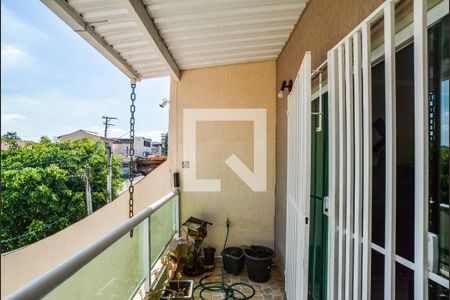 Varanda da Sala de casa à venda com 4 quartos, 300m² em Vila Bela Vista, Santo André