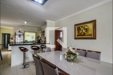 Sala de Jantar de casa à venda com 4 quartos, 300m² em Vila Bela Vista, Santo André