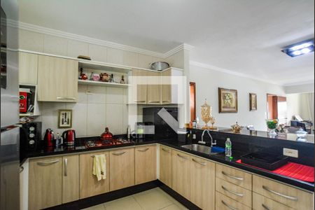 Cozinha de casa à venda com 4 quartos, 300m² em Vila Bela Vista, Santo André