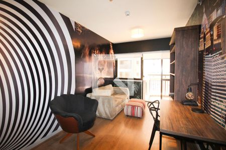 Sala de apartamento para alugar com 1 quarto, 35m² em Itaim Bibi, São Paulo