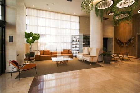 Hall de apartamento para alugar com 1 quarto, 35m² em Itaim Bibi, São Paulo