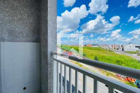 Varanda de kitnet/studio para alugar com 1 quarto, 31m² em Jardim Adriana, Guarulhos