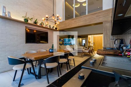 Sala / cozinha de apartamento à venda com 3 quartos, 163m² em Vila Andrade, São Paulo