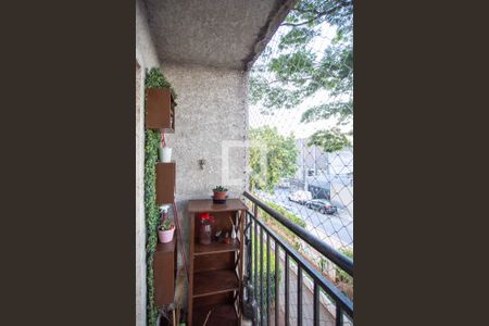 Varanda da Sala de apartamento à venda com 3 quartos, 59m² em Centro, Diadema