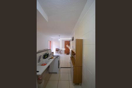 Cozinha e Área de Serviço de casa para alugar com 1 quarto, 48m² em Santa Amélia, Belford Roxo