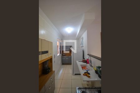 Cozinha e Área de Serviço de casa para alugar com 1 quarto, 48m² em Santa Amélia, Belford Roxo