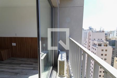 Sacada de kitnet/studio para alugar com 1 quarto, 24m² em Vila Nova Conceição, São Paulo