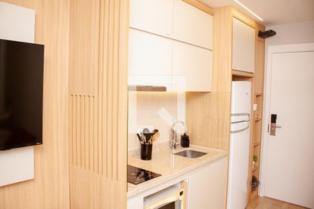 Cozinha de apartamento à venda com 1 quarto, 41m² em Perdizes, São Paulo
