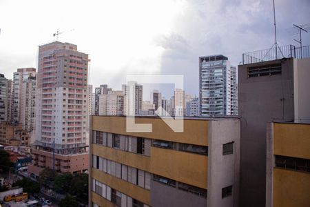 Vista da Varanda da Sala de apartamento à venda com 1 quarto, 41m² em Perdizes, São Paulo