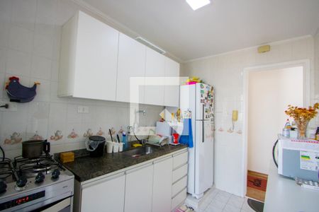 Cozinha de apartamento à venda com 2 quartos, 70m² em Vila Valparaíso, Santo André
