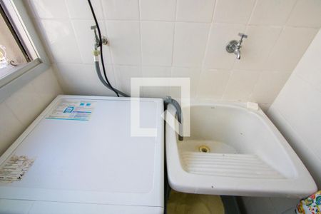 Área de serviço de apartamento à venda com 2 quartos, 70m² em Vila Valparaíso, Santo André