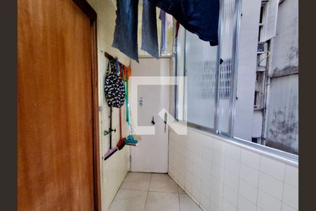 Área serviço de apartamento à venda com 3 quartos, 124m² em Leme, Rio de Janeiro