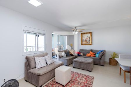 Sala de apartamento para alugar com 2 quartos, 83m² em Santo Amaro, São Paulo