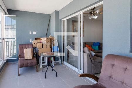 Varanda Sala de apartamento para alugar com 2 quartos, 83m² em Santo Amaro, São Paulo