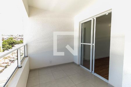 Varanda da Sala de apartamento para alugar com 1 quarto, 46m² em Vila Carmosina, São Paulo