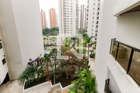 Vista varanda - Sala 1 de apartamento à venda com 3 quartos, 237m² em Jardim Fonte do Morumbi, São Paulo