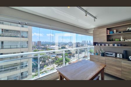 Varanda de apartamento à venda com 2 quartos, 88m² em Várzea da Barra Funda, São Paulo