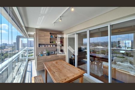 Varanda de apartamento à venda com 2 quartos, 88m² em Várzea da Barra Funda, São Paulo