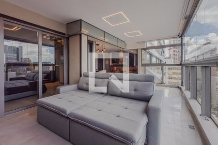 Sala de apartamento para alugar com 1 quarto, 70m² em Pinheiros, São Paulo