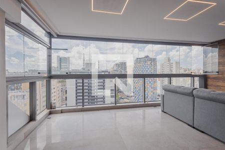 Sala de apartamento para alugar com 1 quarto, 70m² em Pinheiros, São Paulo