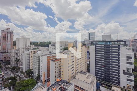 Vista da Sala de apartamento para alugar com 1 quarto, 70m² em Pinheiros, São Paulo
