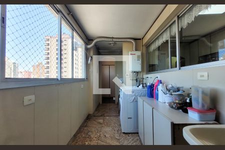 Lavanderia de apartamento à venda com 5 quartos, 284m² em Jardim, Santo André