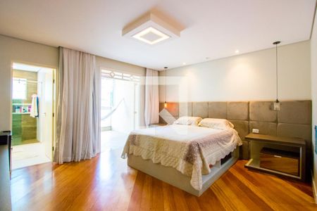 Quarto 1 - Suíte de casa à venda com 3 quartos, 362m² em Vila Humaita, Santo André