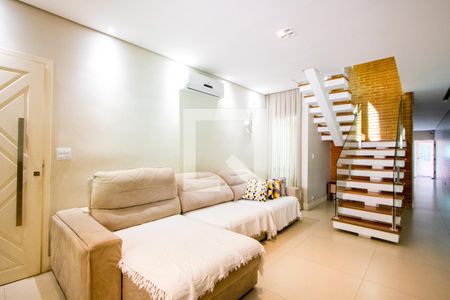 Sala de casa à venda com 3 quartos, 362m² em Vila Humaita, Santo André