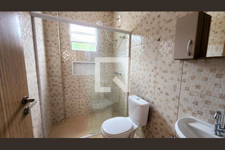 Banheiro da Suíte de casa para alugar com 3 quartos, 120m² em Parque Residencial Nove de Julho, Jundiaí