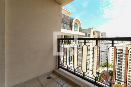Varanda da Sala de apartamento à venda com 3 quartos, 79m² em Vila Nova Conceição, São Paulo