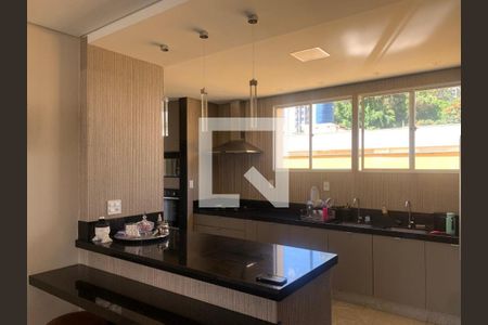 Cozinha de apartamento à venda com 4 quartos, 227m² em Santo Agostinho, Belo Horizonte