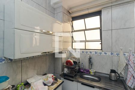 Cozinha de apartamento à venda com 1 quarto, 44m² em Centro Histórico de São Paulo, São Paulo