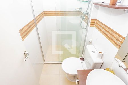 Banheiro da Suíte de apartamento à venda com 2 quartos, 58m² em Vila Vermelha, São Paulo