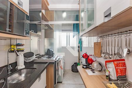 Cozinha de apartamento à venda com 2 quartos, 58m² em Vila Vermelha, São Paulo