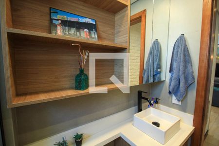 Banheiro de apartamento à venda com 2 quartos, 74m² em Belenzinho, São Paulo