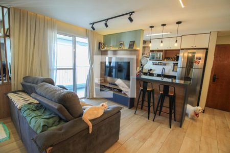 Sala de apartamento à venda com 2 quartos, 74m² em Belenzinho, São Paulo