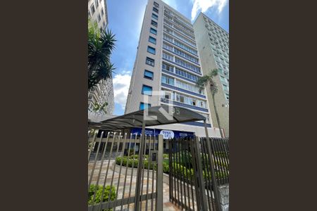 Fachada do Prédio de apartamento para alugar com 1 quarto, 69m² em Aparecida, Santos