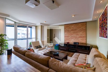 Sala 1 de apartamento à venda com 3 quartos, 160m² em Jardim Ampliacao, São Paulo