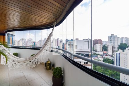 Varanda da Sala 1 de apartamento à venda com 3 quartos, 160m² em Jardim Ampliacao, São Paulo
