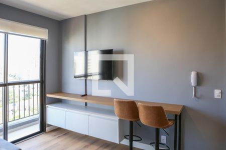 Sala de apartamento para alugar com 1 quarto, 27m² em Perdizes, São Paulo