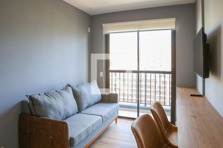 Sala de apartamento para alugar com 1 quarto, 27m² em Perdizes, São Paulo