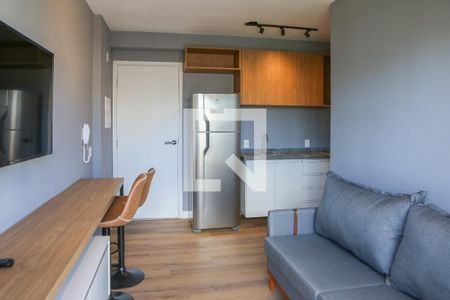 Sala de apartamento para alugar com 1 quarto, 27m² em Perdizes, São Paulo